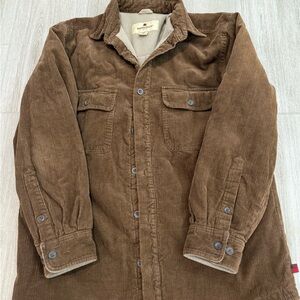 Woolrich Brown Corduroy Shirt Jacket
